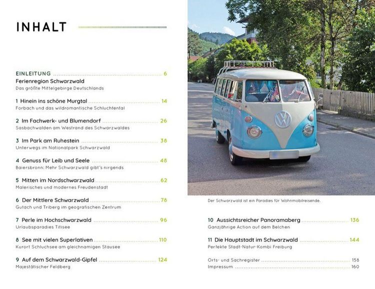 Produktbild: Wochenend und Wohnmobil - Kleine Auszeiten im Schwarzwald