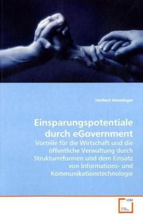 Produktbild: Henninger, H: Einsparungspotentiale durch eGovernment