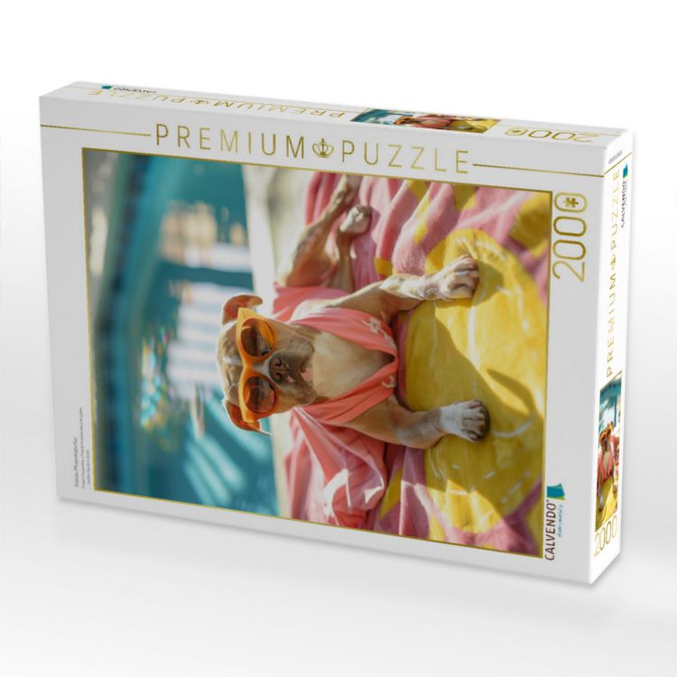 Produktbild: CALVENDO Puzzle Fridolin Pfotenklatscher | 2000 Teile Lege-Gr&ouml;&szlig;e 90x67cm Foto-Puzzle f&uuml;r gl&uuml;ckliche Stunden