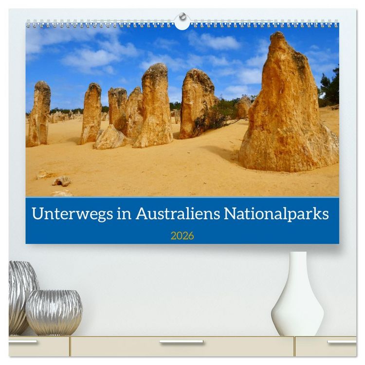 Produktbild: Unterwegs in Australiens Nationalparks (hochwertiger Premium Wandkalender 2026 DIN A2 quer), Kunstdruck in Hochglanz