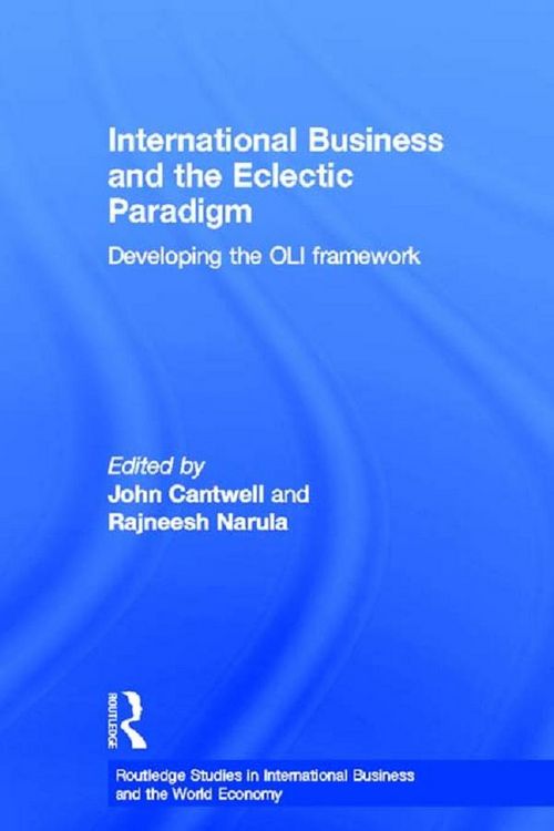 Produktbild: International Business and the Eclectic Paradigm