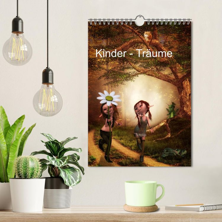 Produktbild: Kinder - Tr&auml;ume (Wandkalender 2026 DIN A4 hoch), CALVENDO Monatskalender