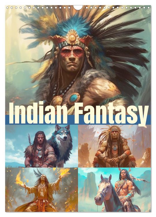 Produktbild: Indian Fantasy (Wandkalender 2026 DIN A3 hoch), CALVENDO Monatskalender