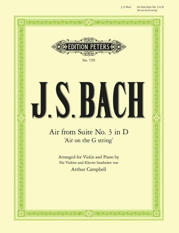 Produktbild: Air 'on the G String'