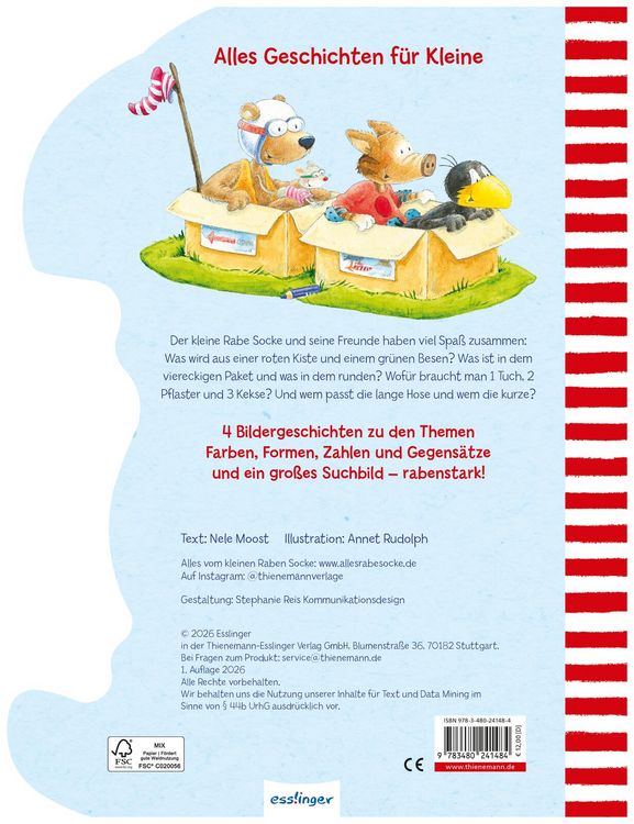 Produktbild: Der kleine Rabe Socke: Huhu, hier bin ich!
