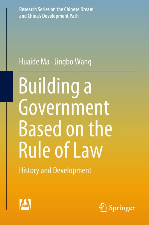 Produktbild: Building a Government Based on the Rule of Law