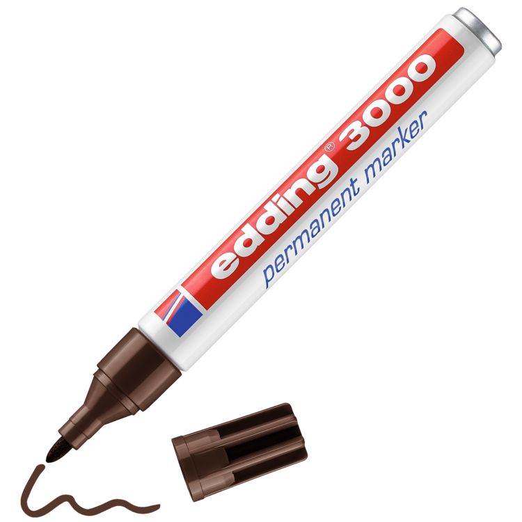 Produktbild: EDDING&reg; Permanent Marker 3000, dunkelbraun