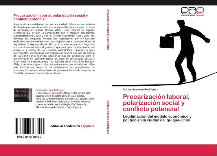 Produktbild: Precarizaci&oacute;n laboral, polarizaci&oacute;n social y conflicto potencial