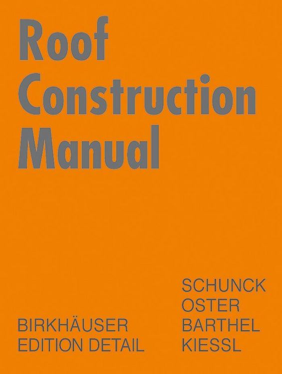 Produktbild: Roof Construction Manual