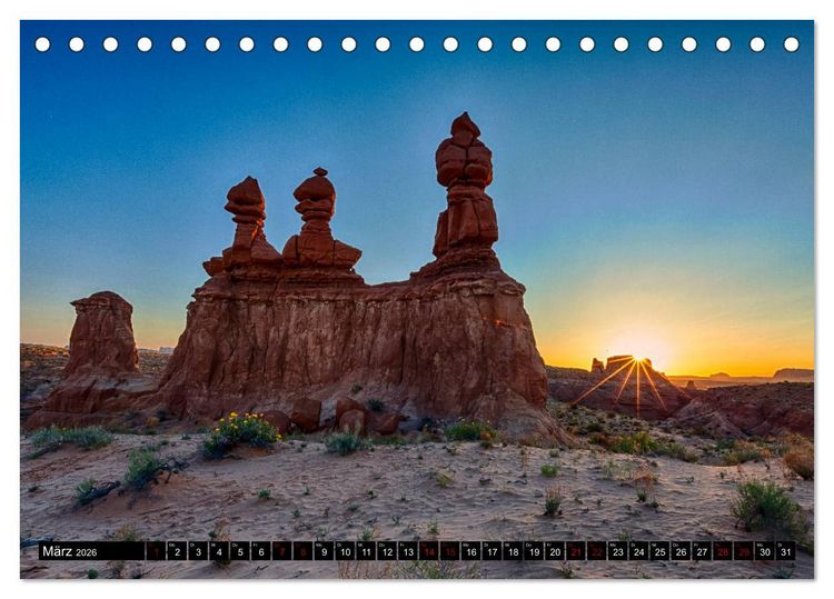 Produktbild: Landschaftliche Sch&auml;tze (Tischkalender 2026 DIN A5 quer), CALVENDO Monatskalender
