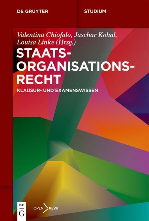Produktbild: Staatsorganisationsrecht