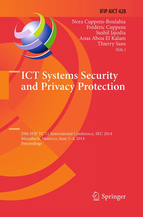 Produktbild: ICT Systems Security and Privacy Protection