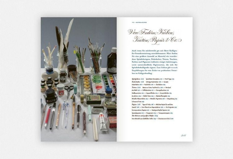Produktbild: Spitzfederkalligrafie