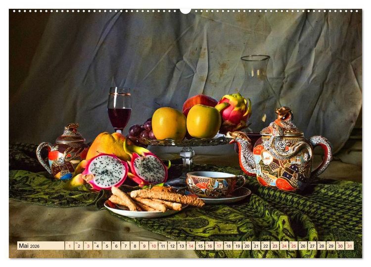 Produktbild: Stillleben - aber mit Stil (Wandkalender 2026 DIN A2 quer), CALVENDO Monatskalender