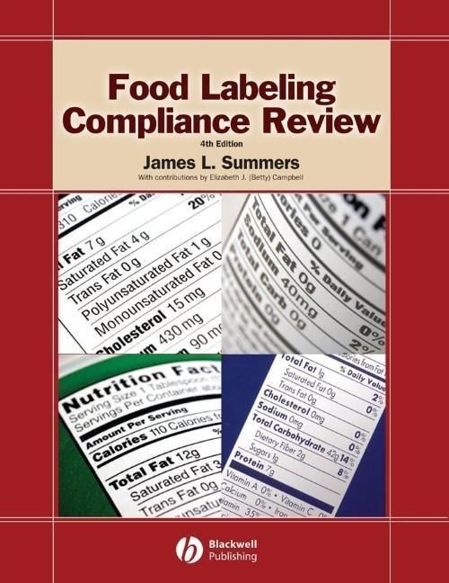 Produktbild: Food Labeling Compliance Review