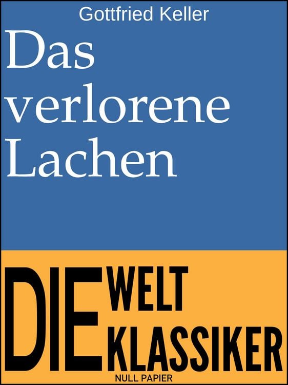 Produktbild: Das verlorene Lachen