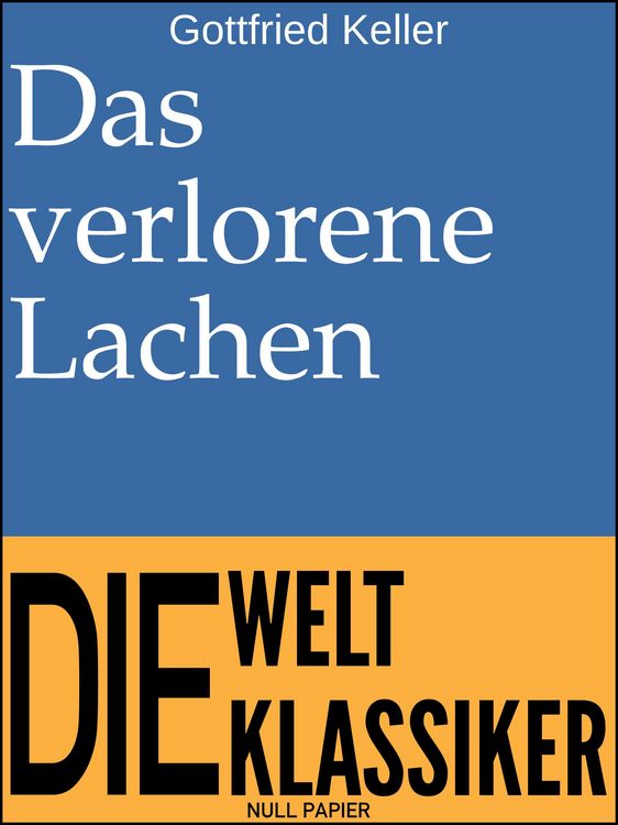 Produktbild: Das verlorene Lachen
