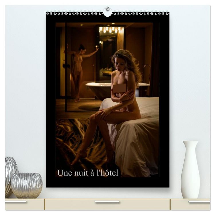 Produktbild: Une nuit &agrave; l'h&ocirc;tel (Calendrier mural 2026 DIN A2 horizontal) calendrier de bureau