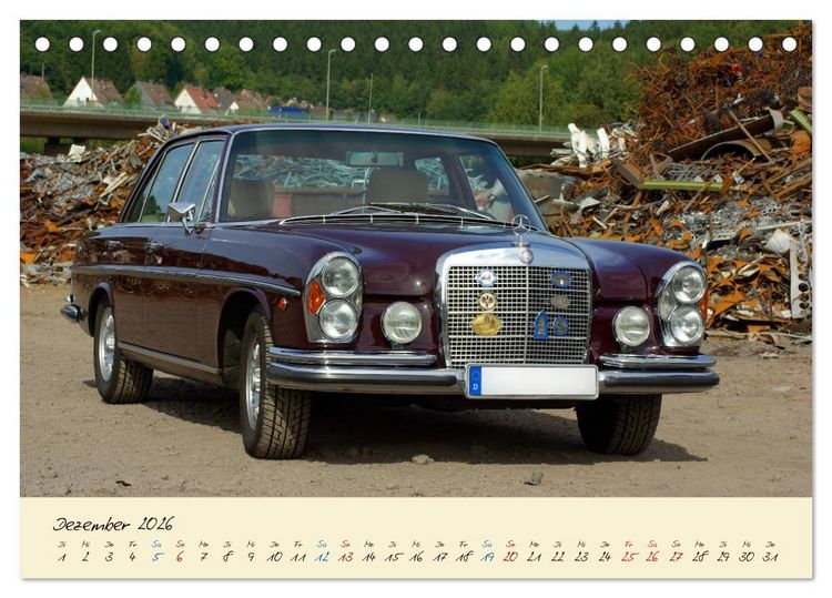 Produktbild: Klassiker mit Stern (Tischkalender 2026 DIN A5 quer), CALVENDO Monatskalender