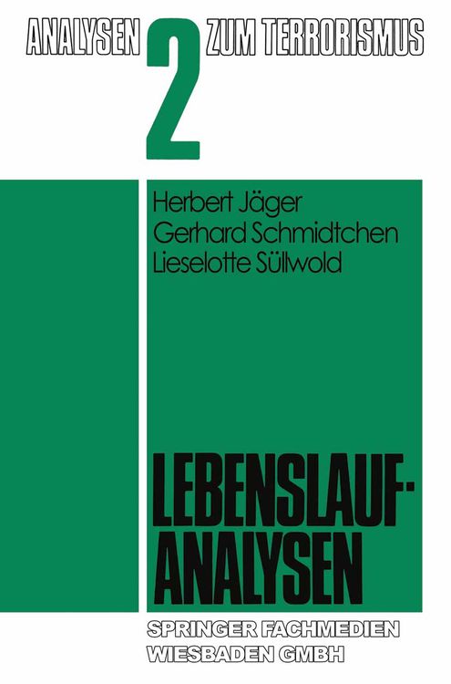 Produktbild: Lebenslaufanalysen