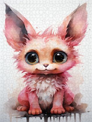 Produktbild: CALVENDO Puzzle Pinki | 1000 Teile Lege-Gr&ouml;&szlig;e 64x48cm Foto-Puzzle f&uuml;r gl&uuml;ckliche Stunden
