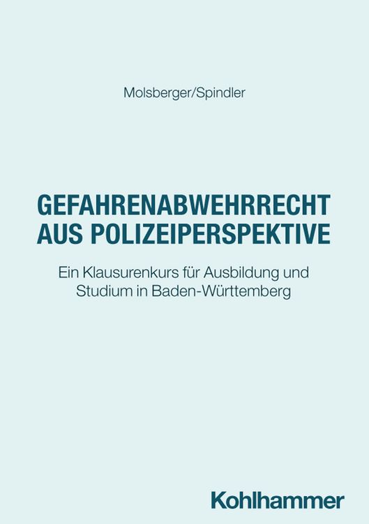 Produktbild: Gefahrenabwehrrecht aus Polizeiperspektive