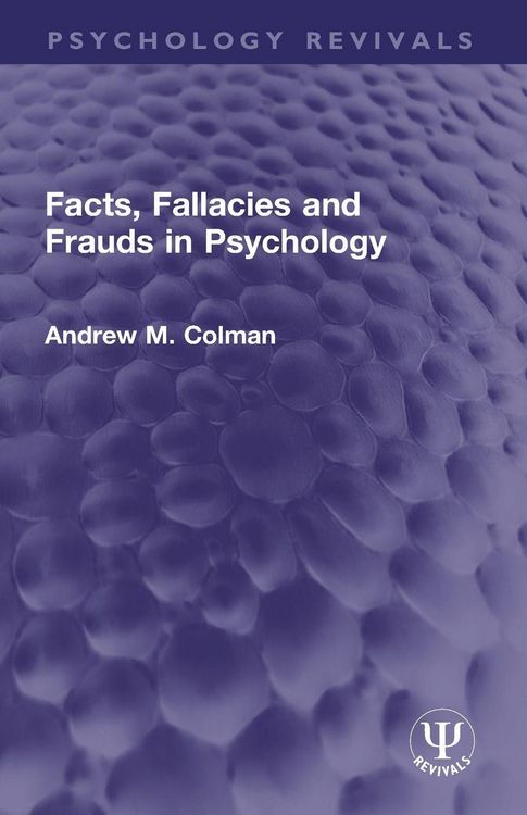Produktbild: Facts, Fallacies and Frauds in Psychology
