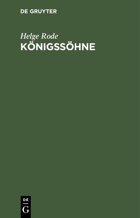 Produktbild: K&ouml;nigss&ouml;hne