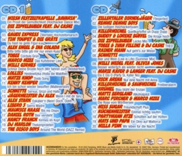Produktbild: Ballermann vs Oktoberfest 2023 (2CD)