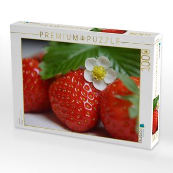 Produktbild: CALVENDO Puzzle Erdbeerzeit | 1000 Teile Lege-Gr&ouml;&szlig;e 64x48cm Foto-Puzzle f&uuml;r gl&uuml;ckliche Stunden