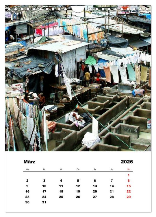 Produktbild: Indien erleben (Wandkalender 2026 DIN A4 hoch), CALVENDO Monatskalender