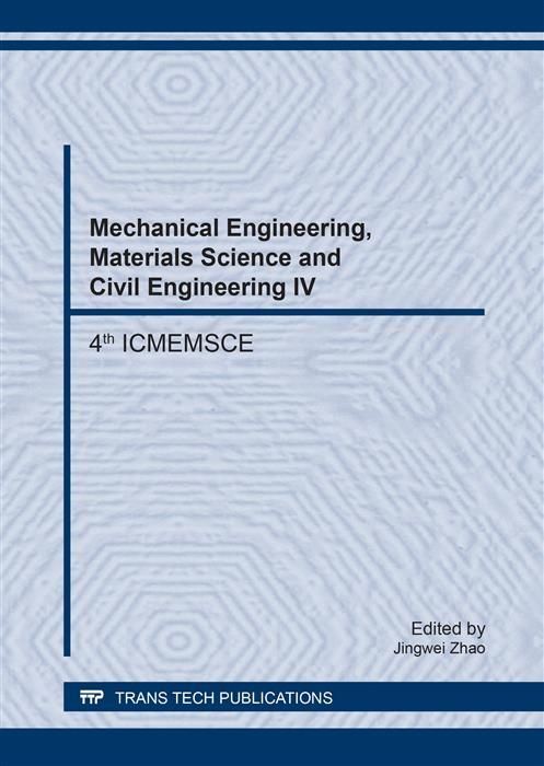 Produktbild: Mechanical Engineering, Materials Science and Civil Engineering IV