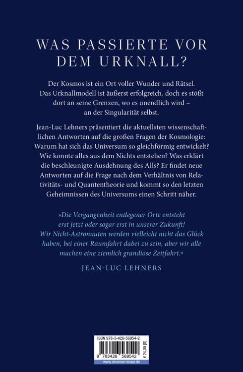 Produktbild: Der Anfang von Raum und Zeit