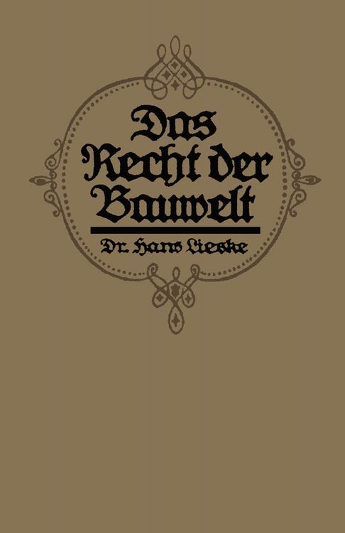 Produktbild: Das Recht der Bauwelt