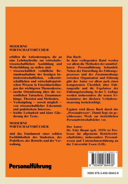 Produktbild: Personalf&uuml;hrung