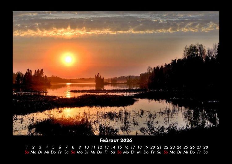 Produktbild: Die Seen der Erde 2026 Fotokalender DIN A3