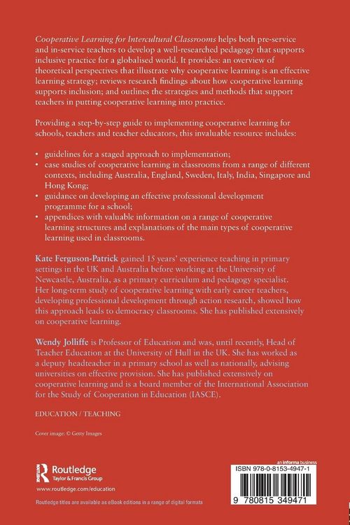 Produktbild: Cooperative Learning for Intercultural Classrooms