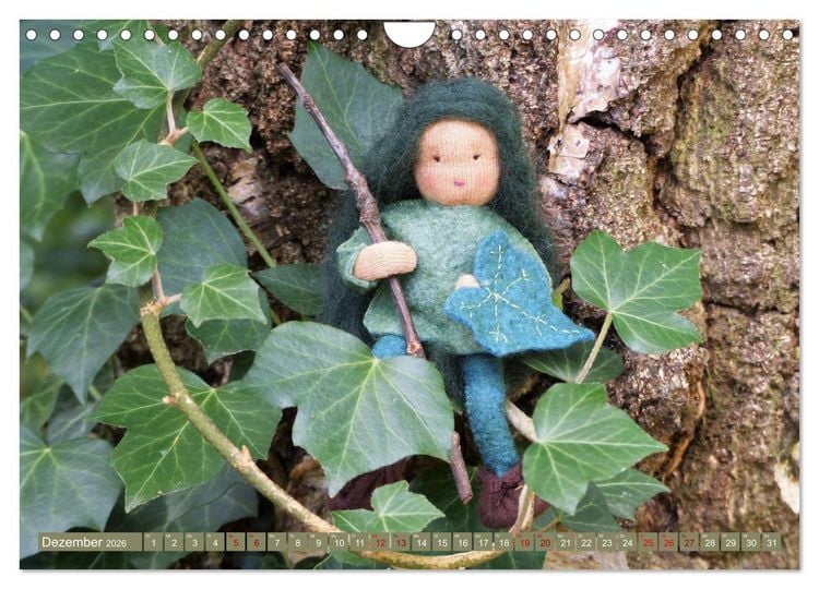 Produktbild: Zu Besuch bei den Wurzelkindern und anderen kleinen Leuten (Wandkalender 2026 DIN A4 quer), CALVENDO Monatskalender