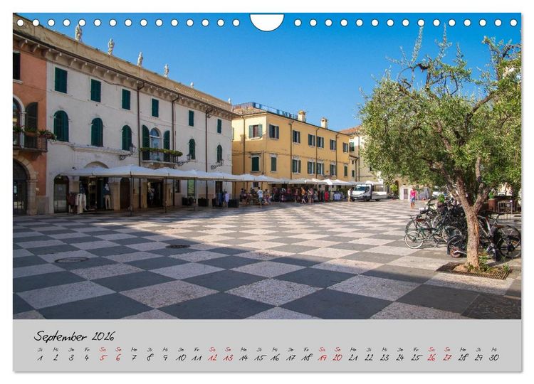 Produktbild: Sehnsuchtsziel Lago di Garda (Wandkalender 2026 DIN A4 quer), CALVENDO Monatskalender