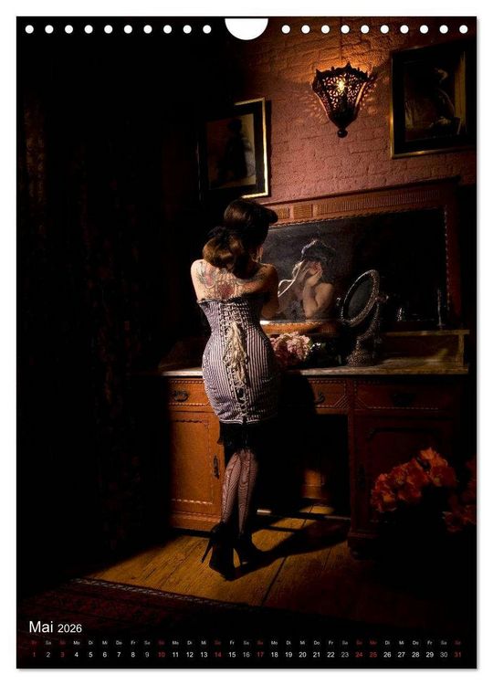 Produktbild: Boudoir Burlesque (Wandkalender 2026 DIN A4 hoch), CALVENDO Monatskalender