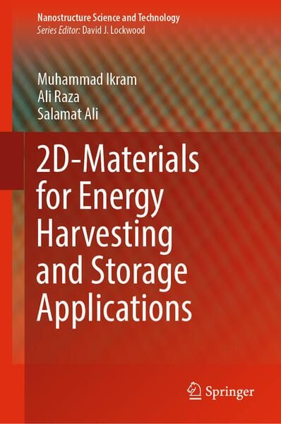 Produktbild: 2D-Materials for Energy Harvesting and Storage Applications