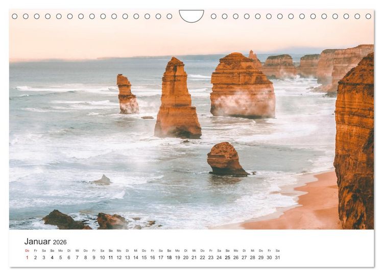 Produktbild: Faszination Australien - Impressionen vom Land Down Under (Wandkalender 2026 DIN A4 quer), CALVENDO Monatskalender