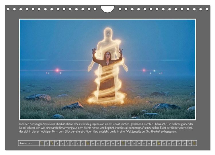 Produktbild: Die Zeus-Aff&auml;ren (Wandkalender 2027 DIN A4 quer), CALVENDO Monatskalender