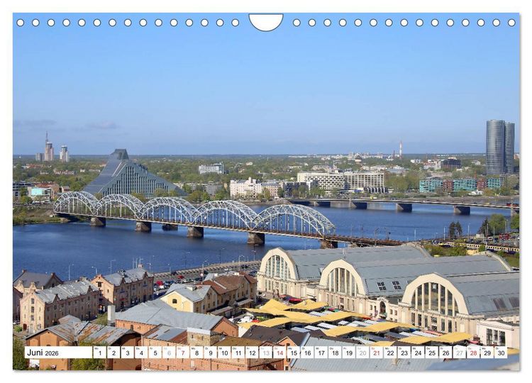 Produktbild: Landmarken der Ostsee (Wandkalender 2026 DIN A4 quer), CALVENDO Monatskalender