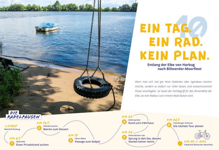 Produktbild: DUMONT Radelzeit in und um Hamburg