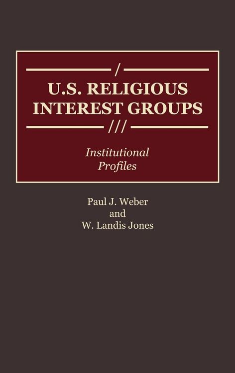 Produktbild: U.S. Religious Interest Groups