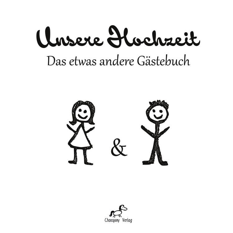 Produktbild: Unsere Hochzeit: Das etwas andere G&auml;stebuch