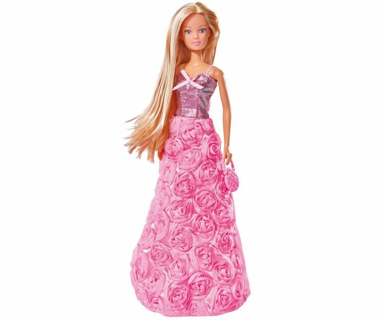 Produktbild: Puppe Steffi Love Princess Gala Fashion rot rosa 2fach sortiert