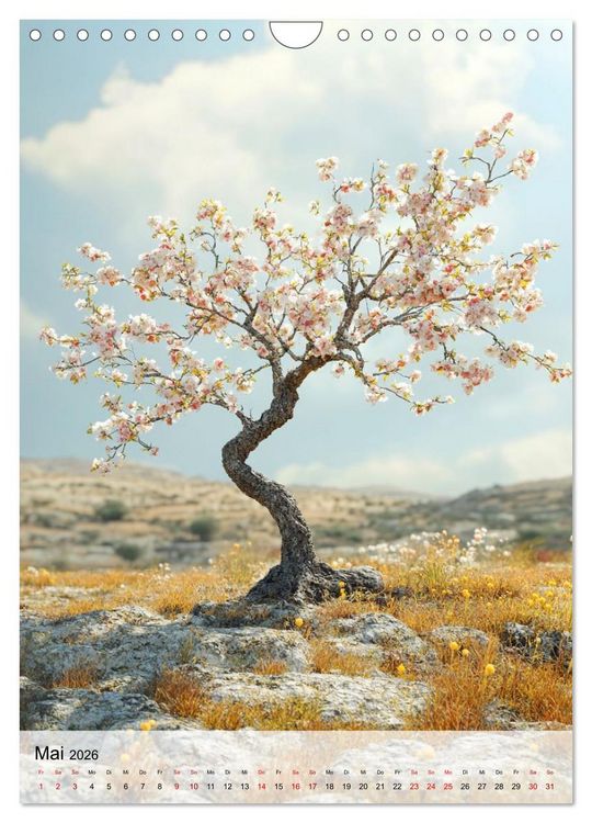 Produktbild: Die stille Kraft des Bonsai (Wandkalender 2026 DIN A4 hoch), CALVENDO Monatskalender
