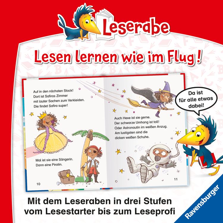 Produktbild: Leserabe 1. Lesestufe - Safiras Prinzessinnen-Schloss